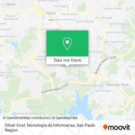 Oliver Cost Tecnologia da Informacao map