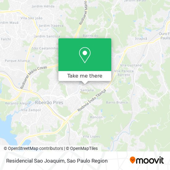 Residencial Sao Joaquim map