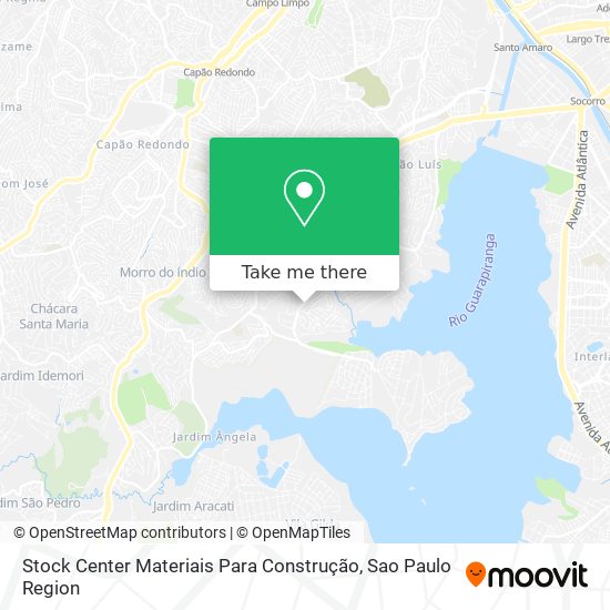 Stock Center Materiais Para Construção map