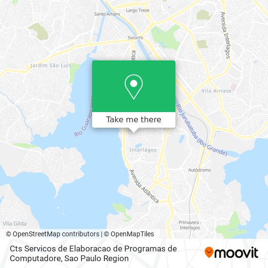 Mapa Cts Servicos de Elaboracao de Programas de Computadore