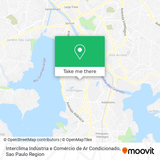 Interclima Indústria e Comércio de Ar Condicionado map