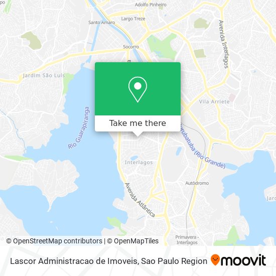 Lascor Administracao de Imoveis map