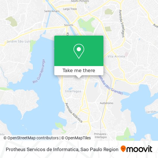 Protheus Servicos de Informatica map