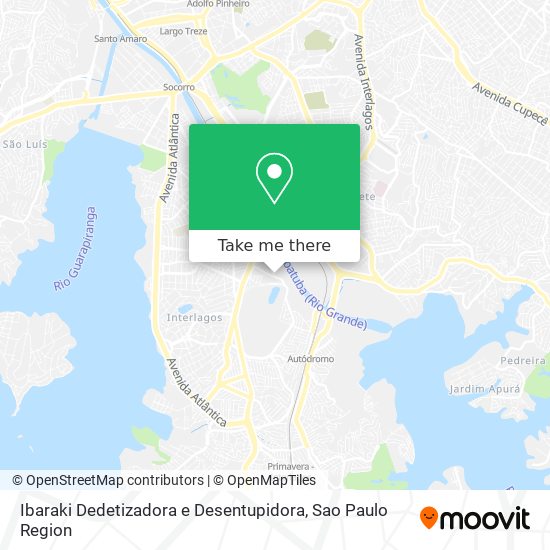 Ibaraki Dedetizadora e Desentupidora map