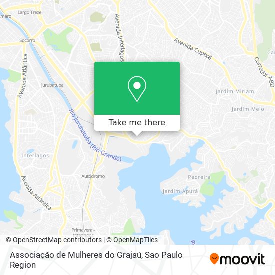 Associação de Mulheres do Grajaú map