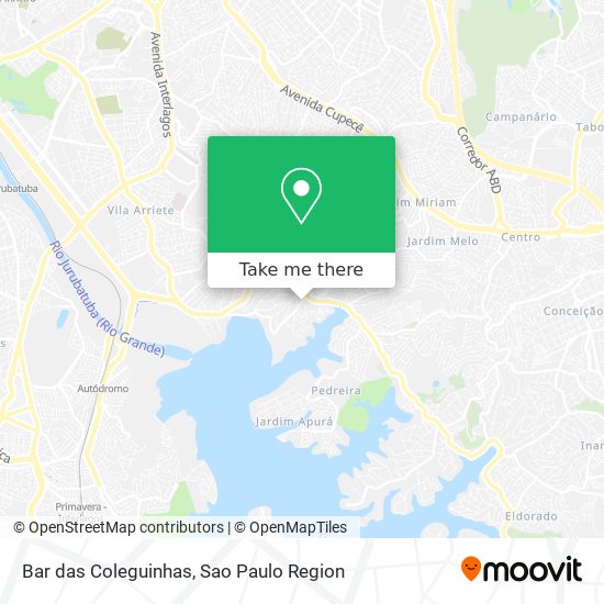 Bar das Coleguinhas map