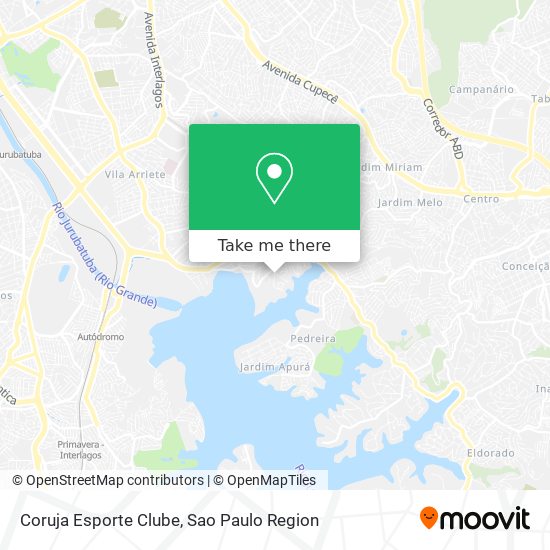 Mapa Coruja Esporte Clube