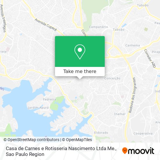 Casa de Carnes e Rotisseria Nascimento Ltda Me. map