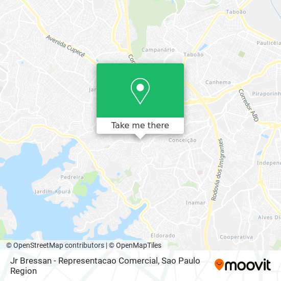 Mapa Jr Bressan - Representacao Comercial