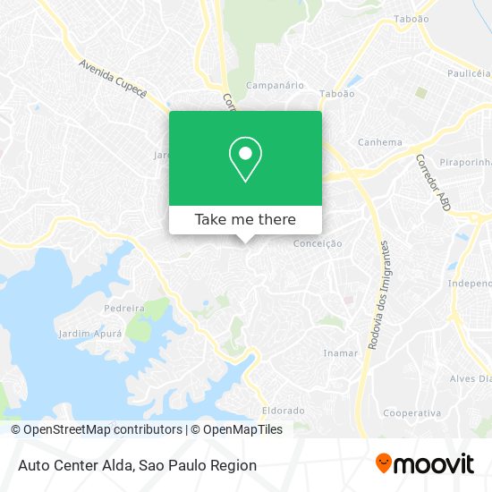 Auto Center Alda map