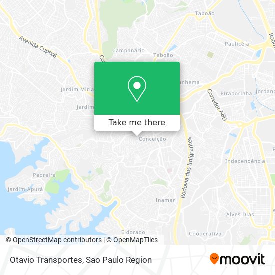 Otavio Transportes map