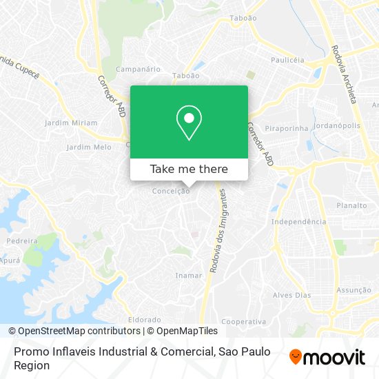 Mapa Promo Inflaveis Industrial & Comercial