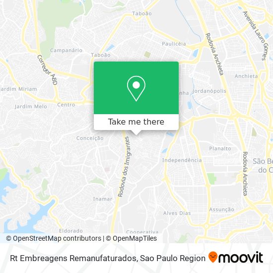 Rt Embreagens Remanufaturados map