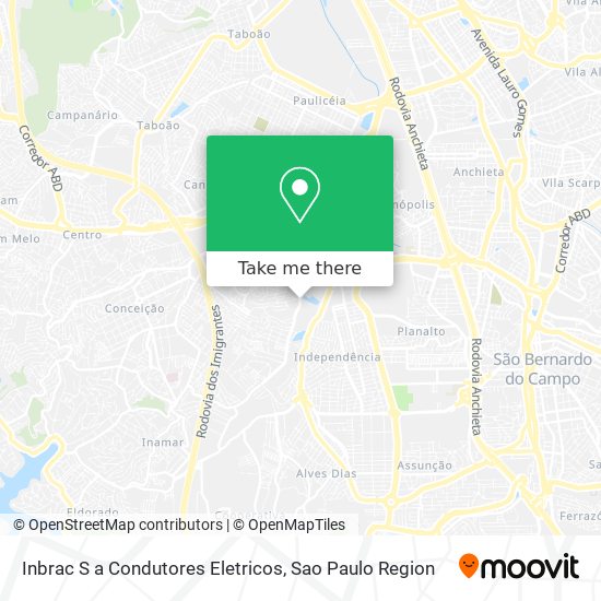 Mapa Inbrac S a Condutores Eletricos