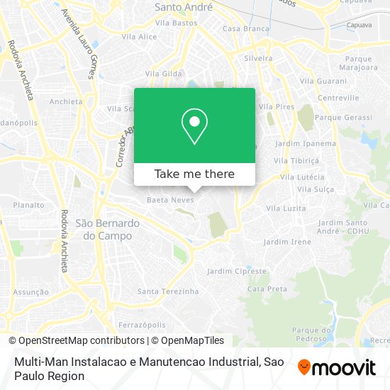 Multi-Man Instalacao e Manutencao Industrial map