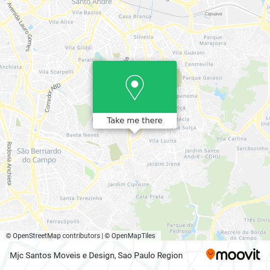 Mapa Mjc Santos Moveis e Design