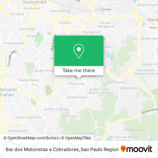 Bar dos Motoristas e Cobradores map