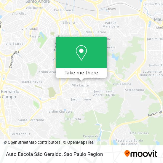 Auto Escola São Geraldo map