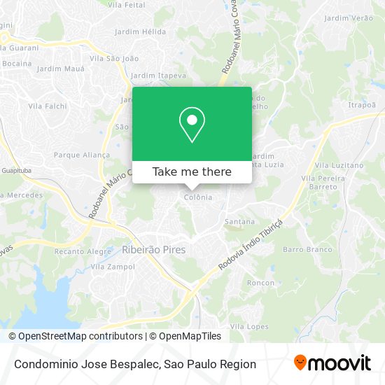 Condominio Jose Bespalec map