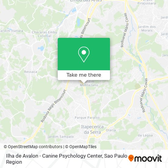 Ilha de Avalon - Canine Psychology Center map