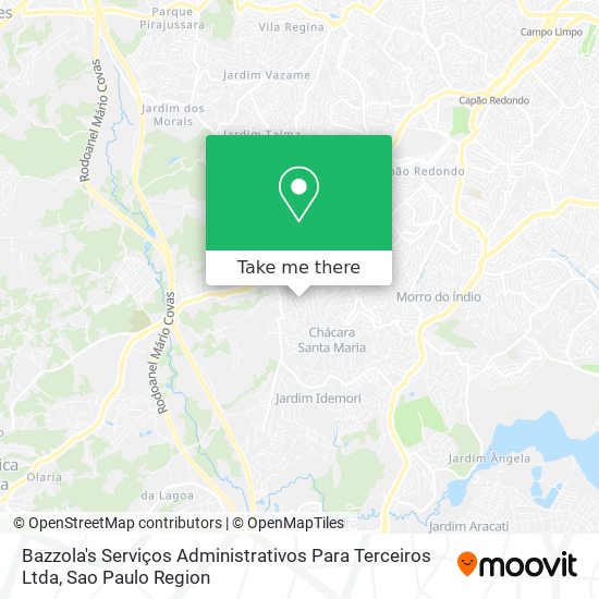 Mapa Bazzola's Serviços Administrativos Para Terceiros Ltda