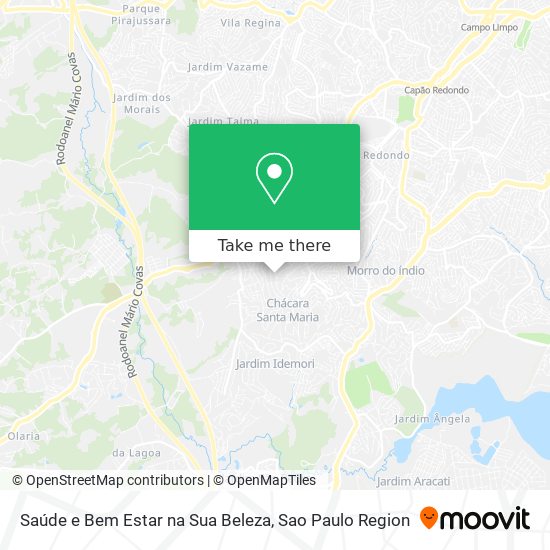 Mapa Saúde e Bem Estar na Sua Beleza