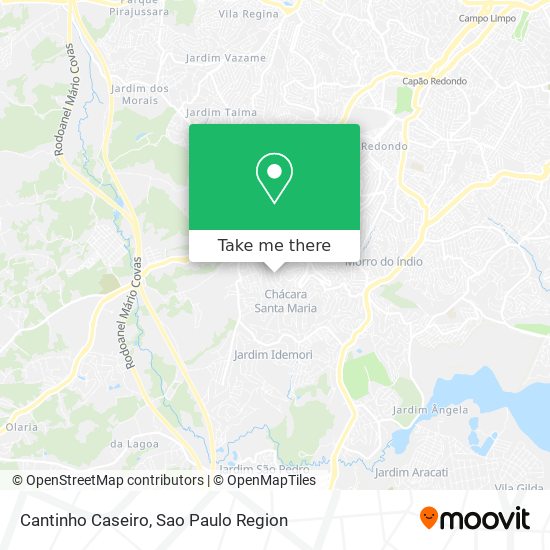 Cantinho Caseiro map