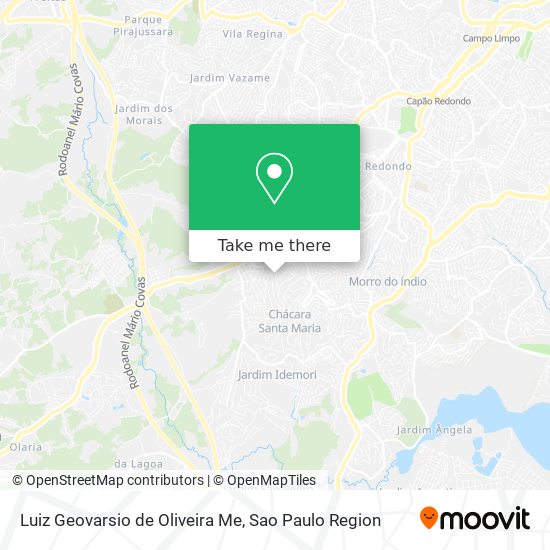 Luiz Geovarsio de Oliveira Me map