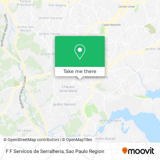 F F Servicos de Serralheria map