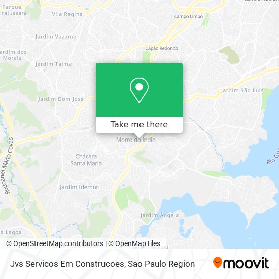 Mapa Jvs Servicos Em Construcoes