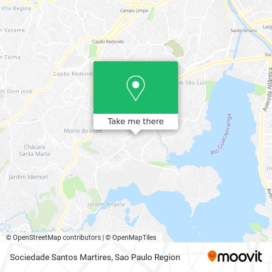 Sociedade Santos Martires map