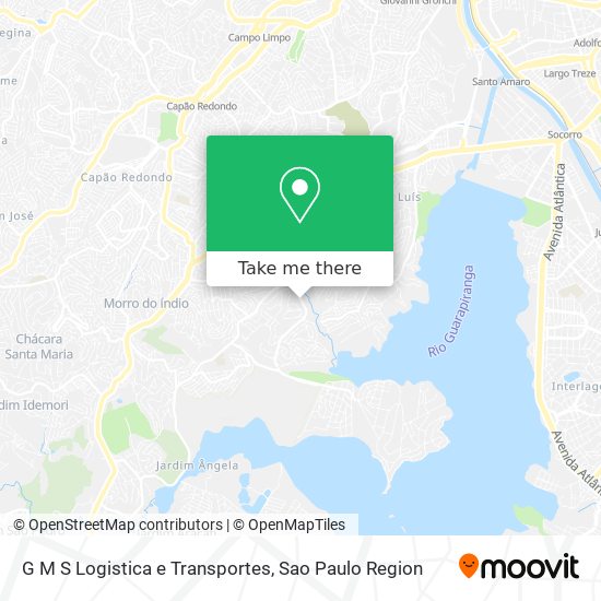 G M S Logistica e Transportes map
