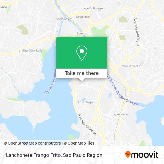 Mapa Lanchonete Frango Frito