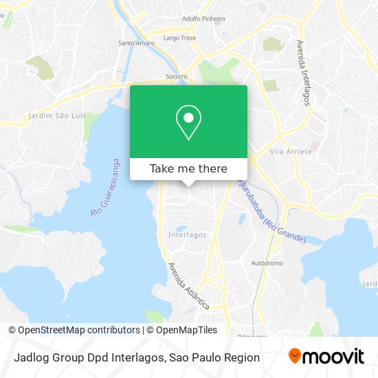 Jadlog Group Dpd Interlagos map
