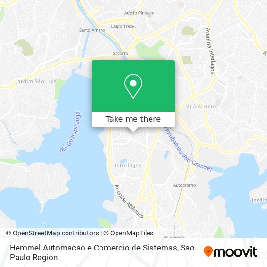 Hemmel Automacao e Comercio de Sistemas map