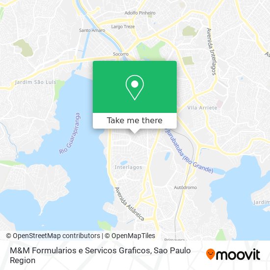 Mapa M&M Formularios e Servicos Graficos