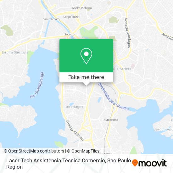 Laser Tech Assistência Técnica Comércio map