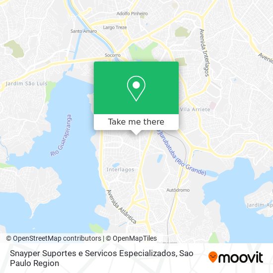 Snayper Suportes e Servicos Especializados map