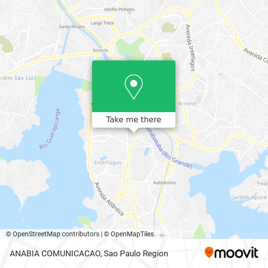 ANABIA COMUNICACAO map