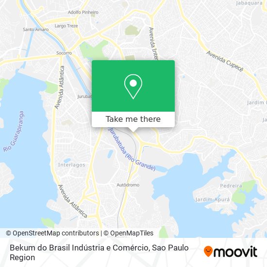 Bekum do Brasil Indústria e Comércio map