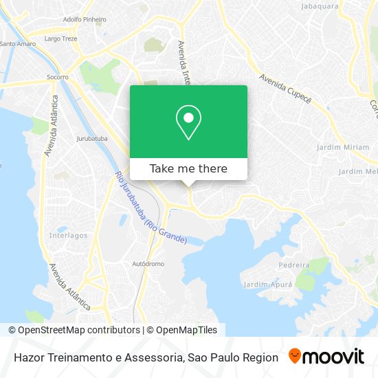 Hazor Treinamento e Assessoria map