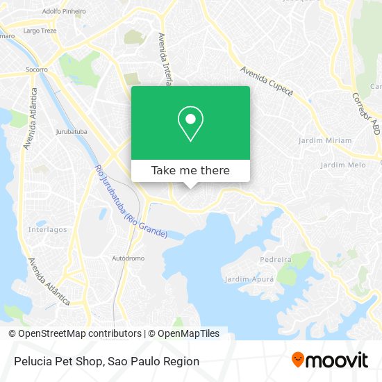 Pelucia Pet Shop map