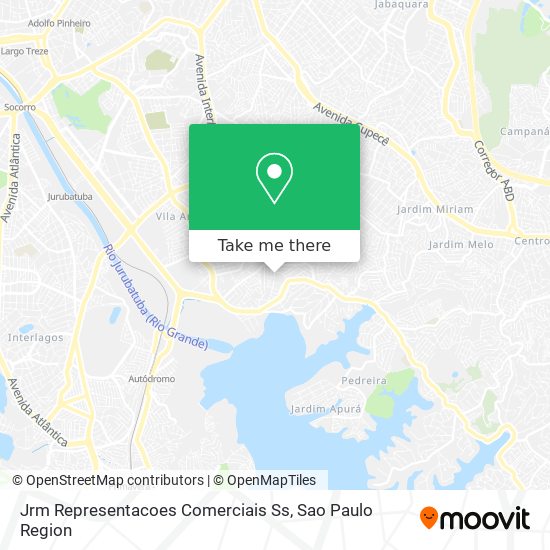 Jrm Representacoes Comerciais Ss map