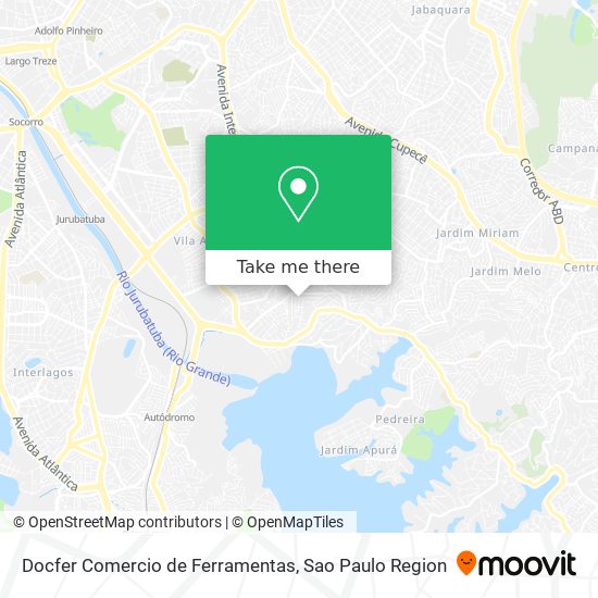 Docfer Comercio de Ferramentas map