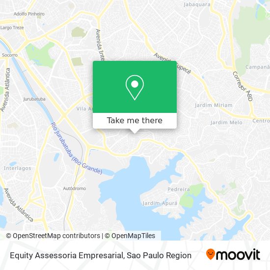 Equity Assessoria Empresarial map