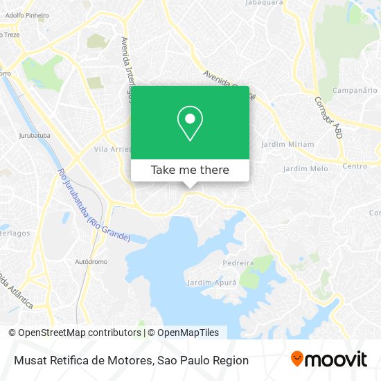 Mapa Musat Retifica de Motores