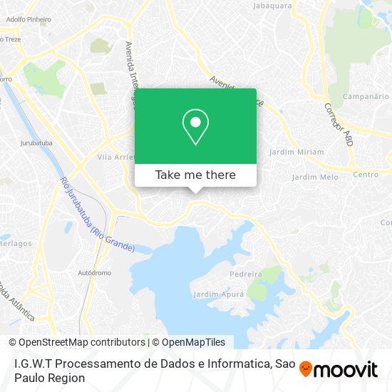 I.G.W.T Processamento de Dados e Informatica map