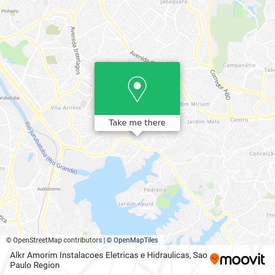 Alkr Amorim Instalacoes Eletricas e Hidraulicas map