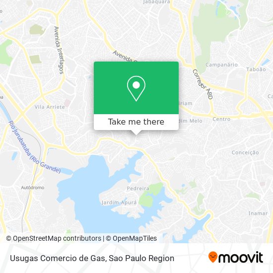 Usugas Comercio de Gas map