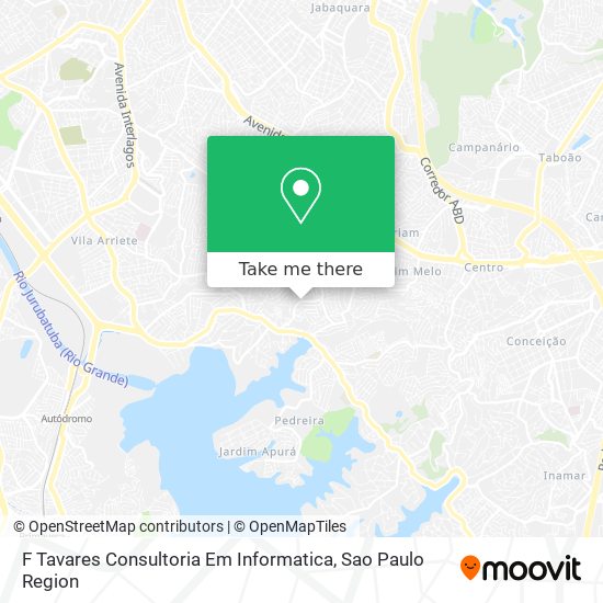 F Tavares Consultoria Em Informatica map